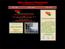 Tablet Screenshot of kikisrestaurant.com